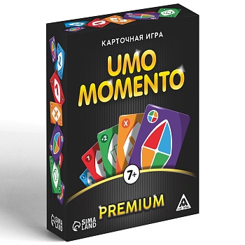 Карточная игра "UNO MOMENTO. Premium", 70 карт, артикул 4726776
