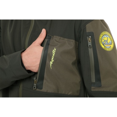 Костюм мужской Aquatic K-16TX (soft shell), цвет темный хаки