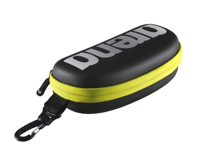 Чехол для очков для плавания Arena GOGGLE CASE 1E048, 503 black-silver-fluo yellow в магазине Спорт - Пермь