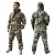 Костюм тактический Горка-8 (на флисе) (демисезонный) (мох)