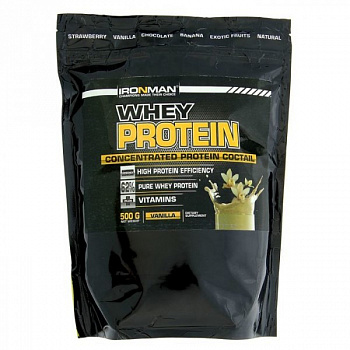 IRONMAN Сывороточный протеин - 500 грамм в магазине Спорт - Пермь