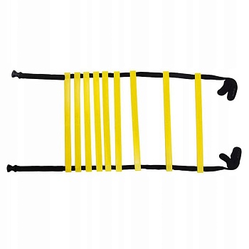 Лестница для тренировок ЛК-4, 4мм, длина 10,2м, ширина 51см (1020х51,4х0,6см), желтая