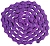 Цепь 1 скорость, фиолет., сталь TB-410 80L PURPLE