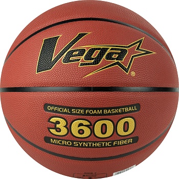 Мяч для баскетбола Vega 3600,OBU-718, размер 7