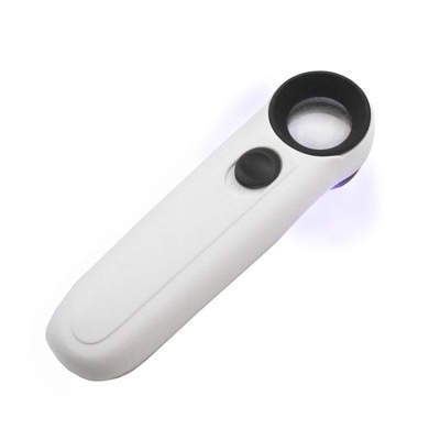 Лупа с подсветкой Veber 6В-1В, 20x, 21 мм