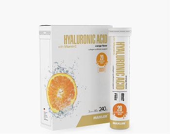 Maxler Гиалуроновая кислота с Витамином C Hyaluronic Acid with Vitamin C (20 таб) в магазине Спорт - Пермь