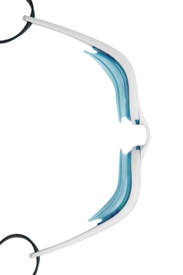 Очки для плавания Mad Wave RAZOR M0427 01 0 02W, цвет белый в магазине Спорт - Пермь