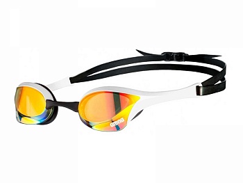 Очки для плавания стартовые Arena COBRA ULTRA SWIPE MR, 002507 310, сменная переносица, yellow copper-white в магазине Спорт - Пермь