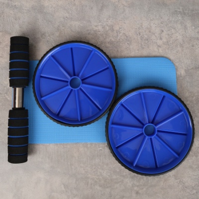 Ролик для пресса Woohooo Core Trainer, синий в Магазине Спорт - Пермь