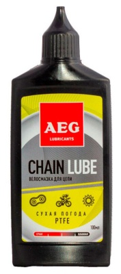 Смазка для цепи AEG, сухая погода, 100 мл в Магазине Спорт - Пермь