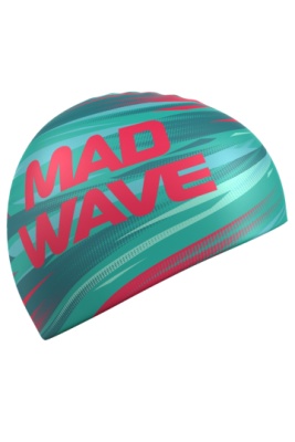 Шапочка для плавания силиконовая Mad Wave Tape, M0554 56 0 00W, Multi в магазине Спорт - Пермь