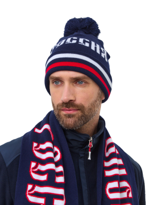 Шапка мужская Россия 70M-RT-1846, синяя