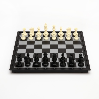 Набор 3в1 (шахматы + шашки + нарды) настольные игры магнитные, 32 х 32 см, артикул 411298
