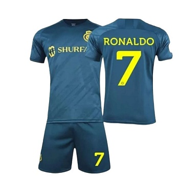 Форма футбольная подростковая Ronaldo № 7, зеленая