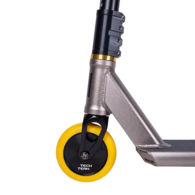 Самокат трюковый Tech Team Duker 4.0 grey/yellow