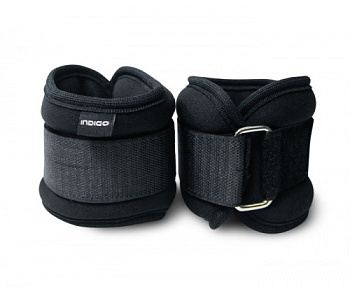 Утяжелители 0,5 кг х 2 дробь неопрен черный SM-435 в Магазине Спорт - Пермь