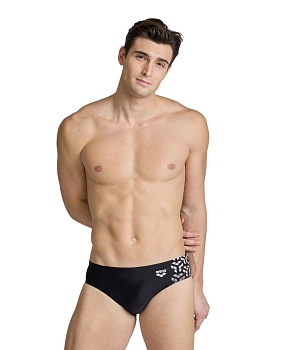 Мужские плавки Arena KIKKO V SWIM BRIEFS, 6750 510, Black-White в магазине Спорт - Пермь