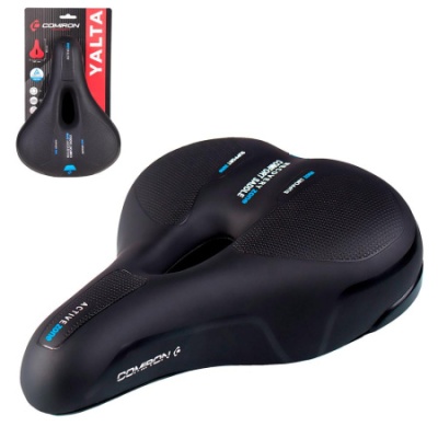 Седло велосипедное комфортное COMIRON YALTA C036 255x190 в Магазине Спорт - Пермь