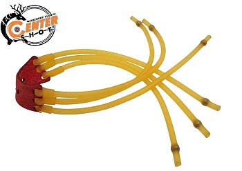 Резинка для рогатки Centershot тройная, CS-R/L-4x