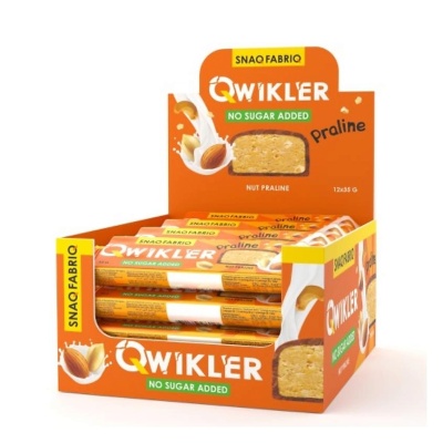 BOMBBAR SNAQ FABRIQ QWIKLER батончик, 40г, вкусы в ассортименте в магазине Спорт - Пермь