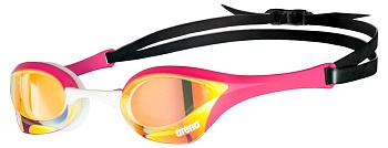 Очки для плавания стартовые Arena COBRA ULTRA SWIPE MR, арт 002507 390 yellow copper-pink в магазине Спорт - Пермь