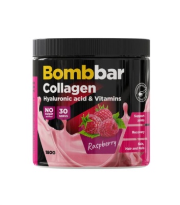BOMBBAR Коллаген в порошке c гиалуроновой кислотой и витаминами (180г) в магазине Спорт - Пермь