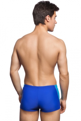 Мужские плавки-шорты Mad Wave Splash  Anti-chlor, артикул M0229 13, Blue в магазине Спорт - Пермь