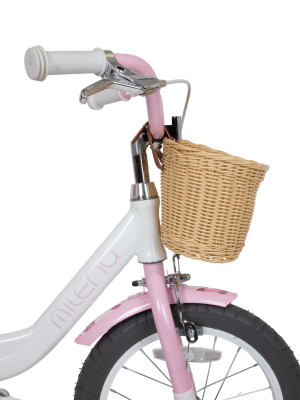 Велосипед TechTeam Milena, 18", алюминиевый сплав, бело-розовый в Магазине Спорт - Пермь