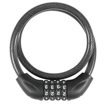 Замок велосипедный GOLDEN KEY (GK101.705) кодовый, 10х650мм  в Магазине Спорт - Пермь