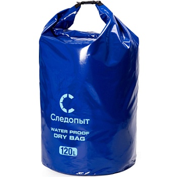 Гермомешок Следопыт Dry Bag, 120 л, с лямками, синий