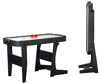 Аэрохоккей «Jersey» 4 ф (122 х 60 х 77 см), складной, черный