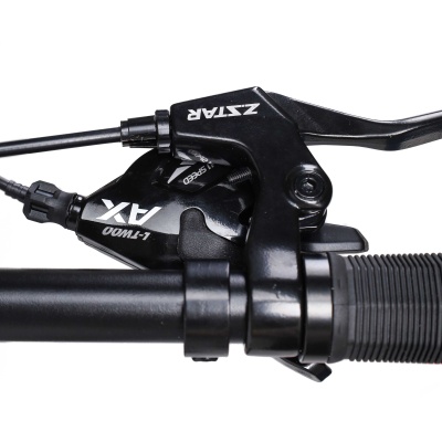 Велосипед COMIRON PREDATOR, 27,5", 11 скоростей, (17 рама), черно-красный в Магазине Спорт - Пермь