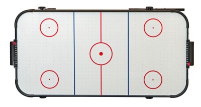 Аэрохоккей «Jersey» 4 ф (122 х 60 х 77 см), складной, черный