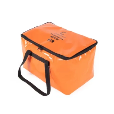 Сумка изотермическая ПВХ СЛЕДОПЫТ Thermal Bag, 45х28х28 см, 35 л, оранжевый