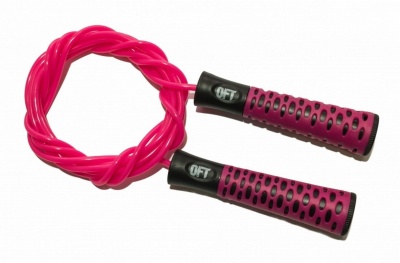 Скакалка тренировочная с регулируемыми ручками Original FitTools FT-JR-11 в Магазине Спорт - Пермь