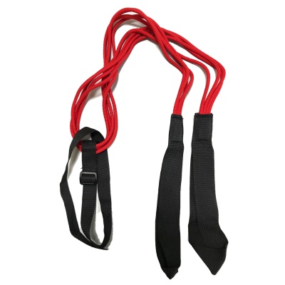 Эспандер лыжника / пловца / борца универсальный, 1,25м, 4 резинки Plastep с креплением и лямками для рук в Магазине Спорт - Пермь