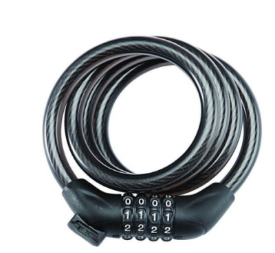 Замок велосипедный GOLDEN KEY (GK102.706), 10х1200 мм в Магазине Спорт - Пермь