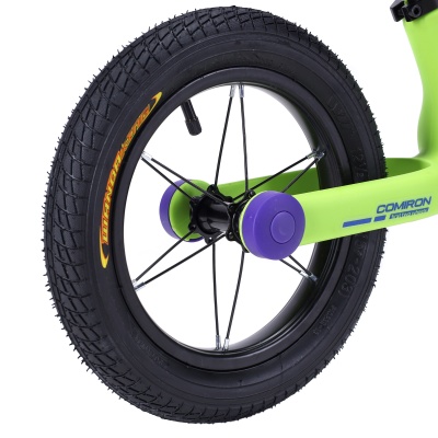 Беговел COMIRON TN23B05G, 12", зеленый