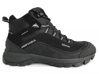 Ботинки мужские  EDITEX AMPHIBIA  W682-01N, теплые, универсальные, черные