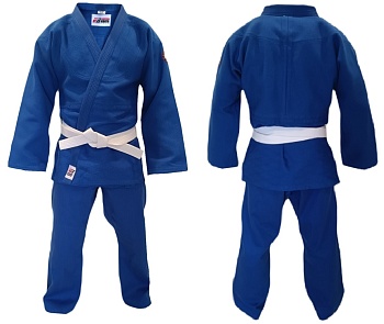 Кимоно для Дзюдо ESKHATA STANDART КрепышЯ, синее в магазине Спорт - Пермь