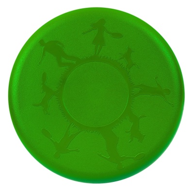 Летающая тарелка - фрисби "Fortius", зеленая