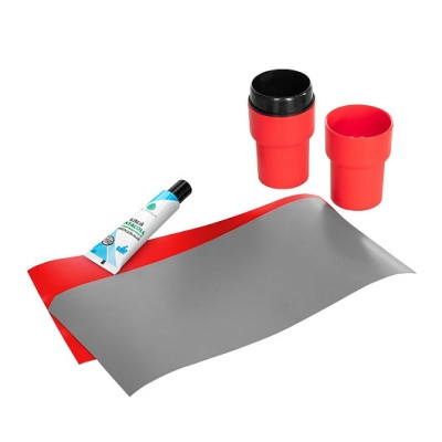 Лодка под мотор Тонар Капитан Т290 (киль+пол красный), серая (С-290SS)