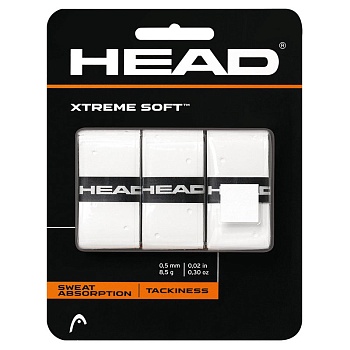 Овергрип Head Xtreme Soft 285104-WH-11N, 3 штуки, белый
