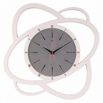 Часы настенные Рубин, 45,5х44,5 см большие часы на стену бесшумные, интерьерные 4501-009 в магазине Спорт - Пермь