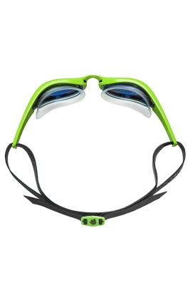 Очки для плавания Mad Wave RAZOR Rainbow M0427 03 010W, цвет зеленый в магазине Спорт - Пермь