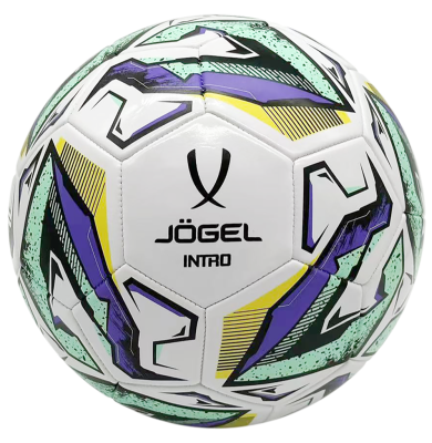 Мяч футбольный Jogel Intro, белый, размер 5