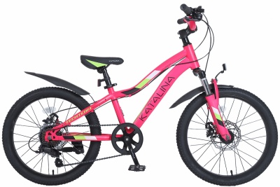 Велосипед TechTeam Katalina, 20" (рама 11), розовый в Магазине Спорт - Пермь