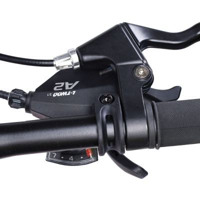 Велосипед COMIRON  FLAME 26", 21 скорость (рама 17), зеленый лайм в Магазине Спорт - Пермь