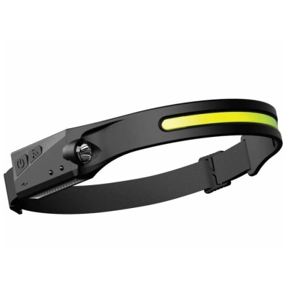 Фонарь налобный LED Огонь НТ-116/Р-G28/5808A/BL-G28, аккумуляторный