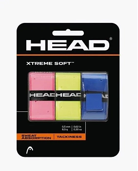 Овергрип Head Xtreme Soft, 285104-МХ, 3 штуки,  мультиколор
